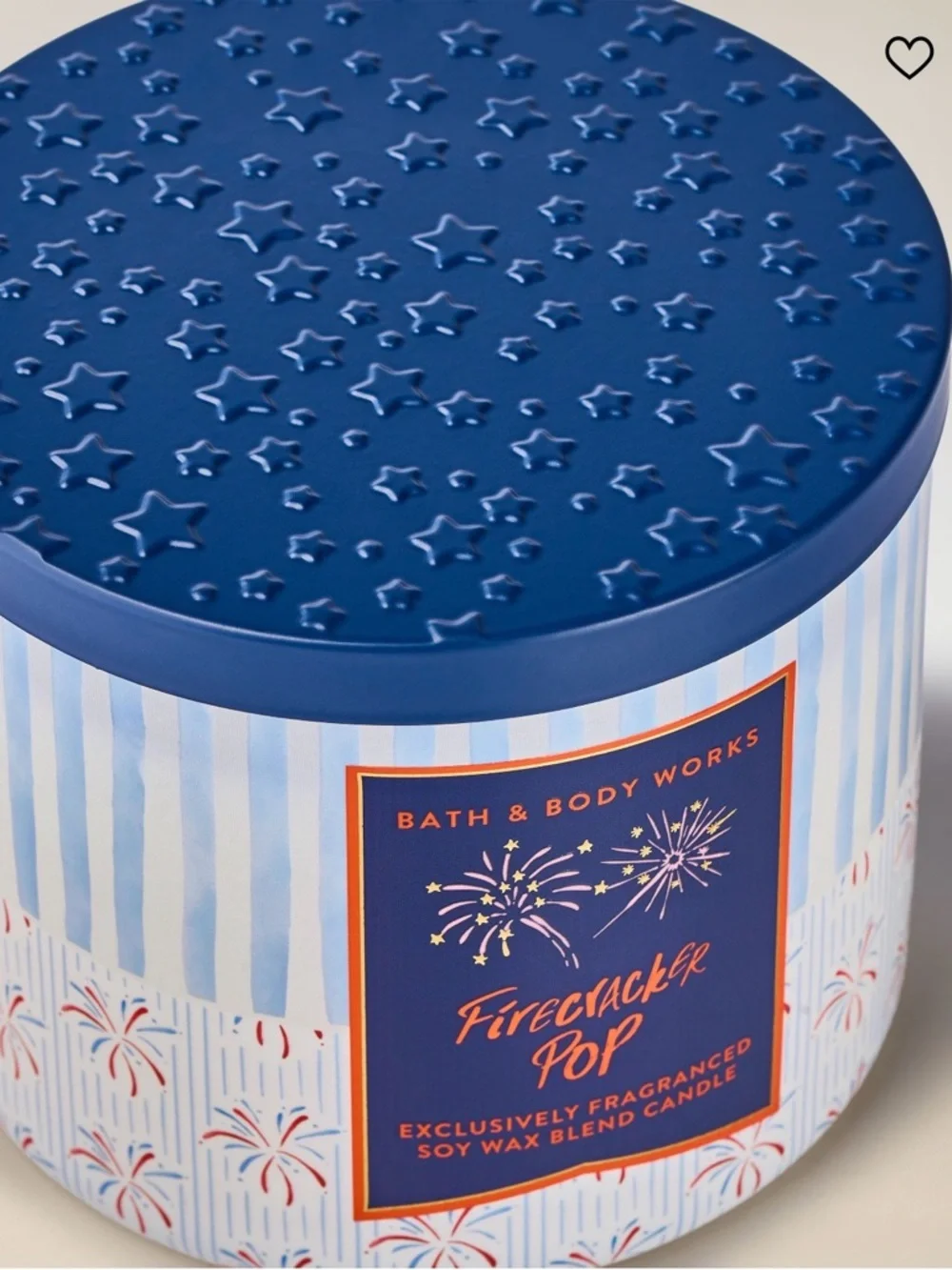 Bath & Body Works Firecracker Pop 3-Wick Candle